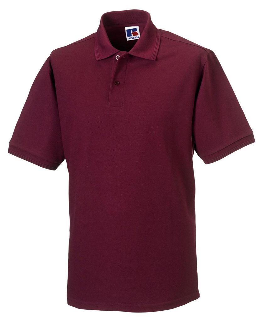 Russell - Poloshirt Strapazierfähig für Herren PC6425 (L) (Burgunderrot)
