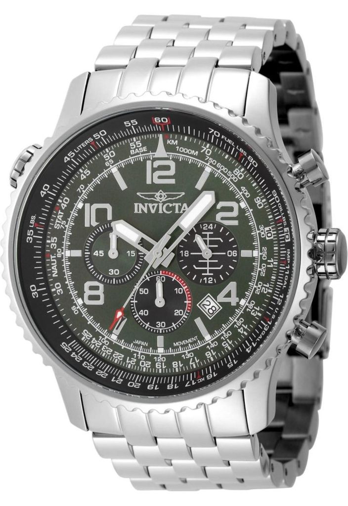 Invicta Aviator 49080 Pánské hodinky - Quartzový strojek - Obrázek produktu 