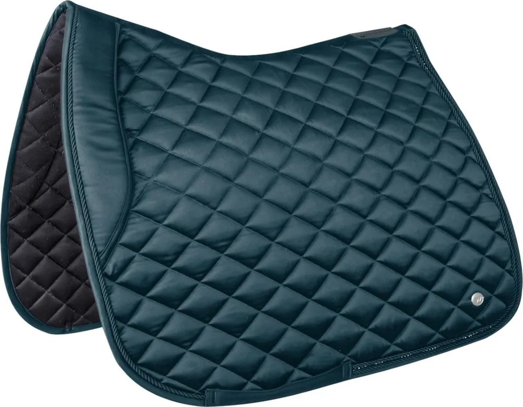 Tapis de dressage Nepal bleu pétrole pour l'entraînement et le concours
