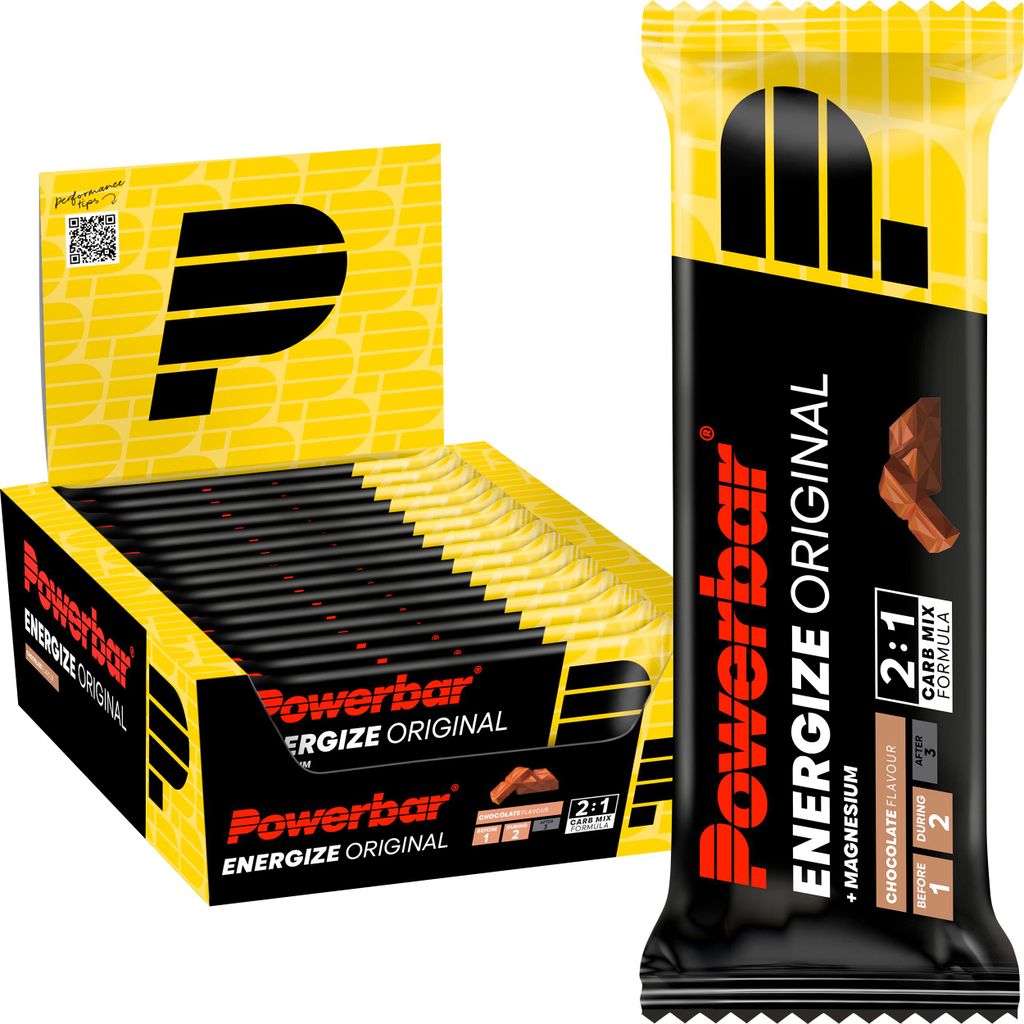 PowerBar New Energize Bar 25 x 55g Energy Riegel Box - Produktbild 
