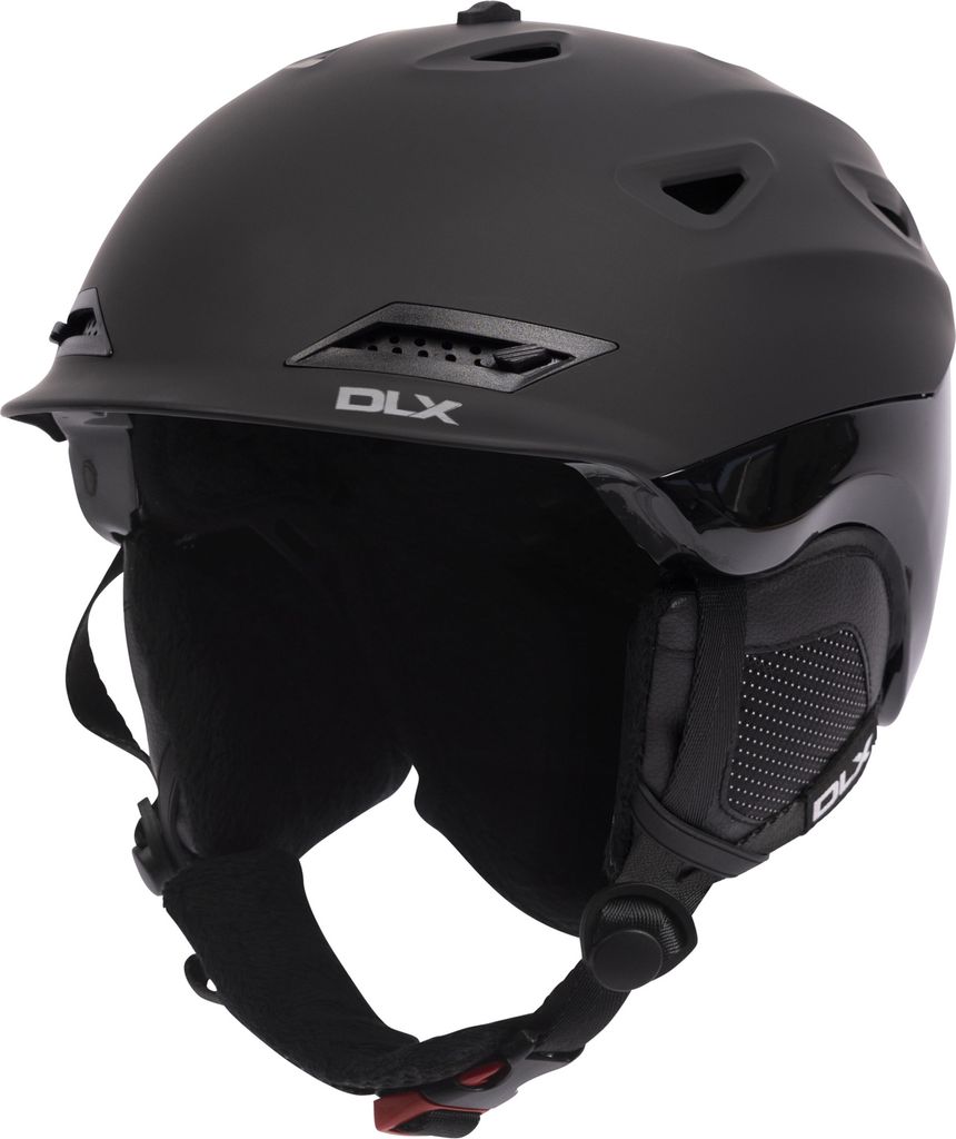 Trespass Renko DLX Skihelm für Erwachsene TP4271 (M) (Schwarz)