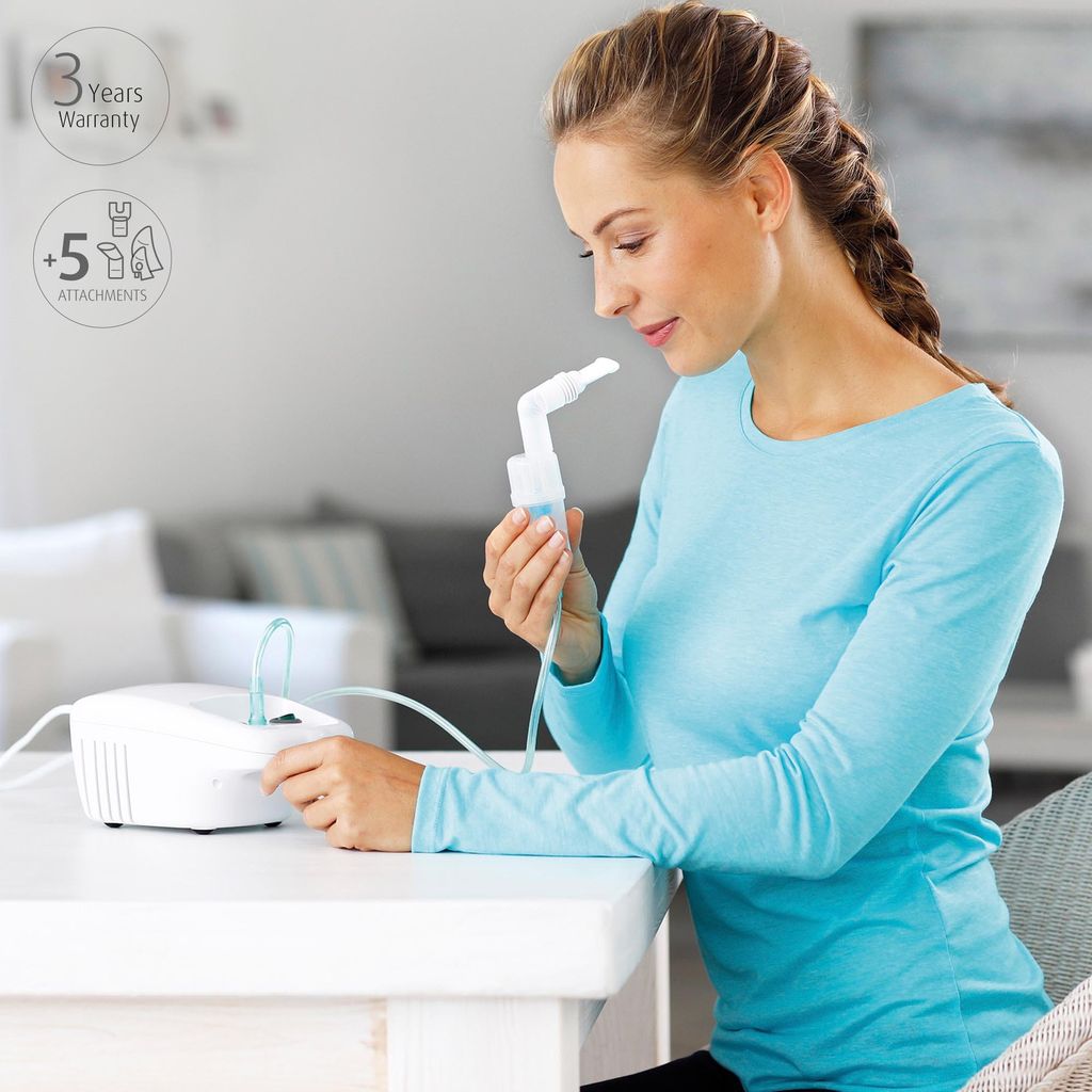 Inhalátor Medisana IN 500 19,5x13,5x9,2 cm biely 54520 Obrázok produktu 18