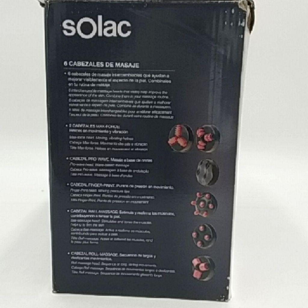 Solac Me7711 Skulpturmassagegerät Weiß  Weiß One Size Produktbild 6