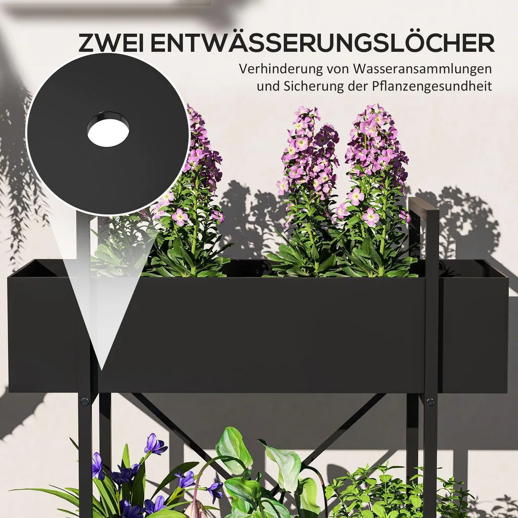 Support de fleurs pour balcon et intérieur pour optimiser votre espace - 5