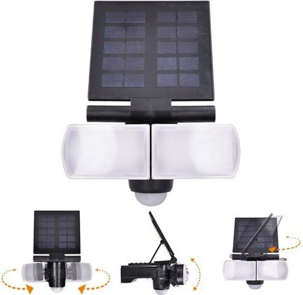 Solight LED solární reflektor 8W s pohybovým čidlem WO772 Obrázek produktu 2