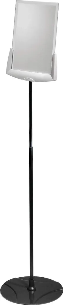 Présentoir sur pied réglable en hauteur pour affichage A4 SHERPA 558957