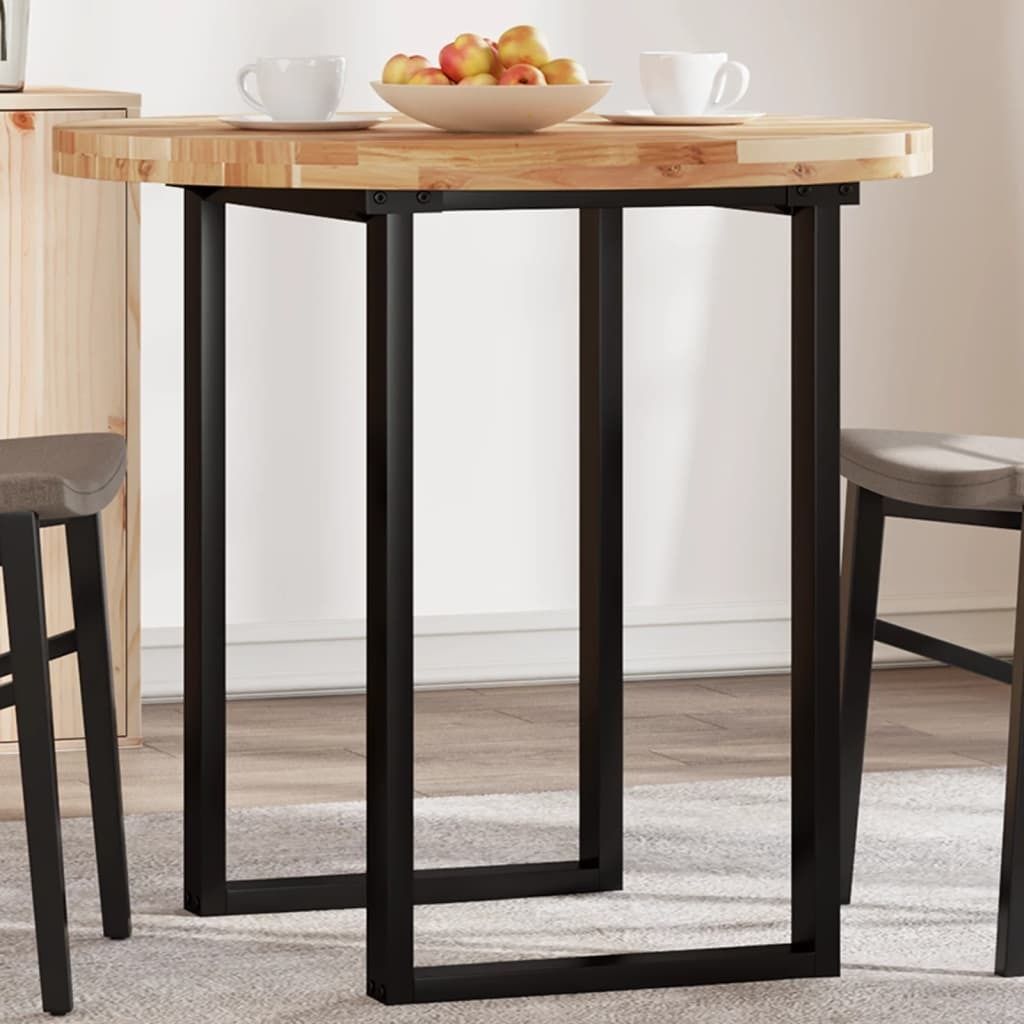 "2026 Promotion" Tischaccessoires, Tischplatte, Rund Ø80x4 cm Massivholz Akazie - Tischplatten CC23358