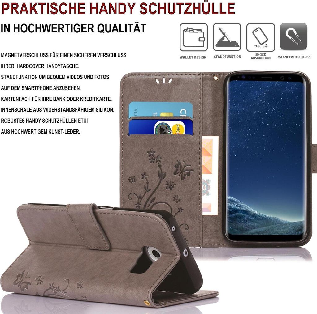 Handy Tasche für Samsung Galaxy A50 Schutz Hülle Handyhülle Produktbild 6