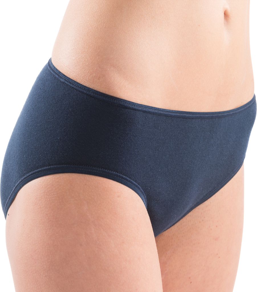 HERMKO 5031 Damen Midi-Slip Baumwolle / Elasthan, Produktbild 