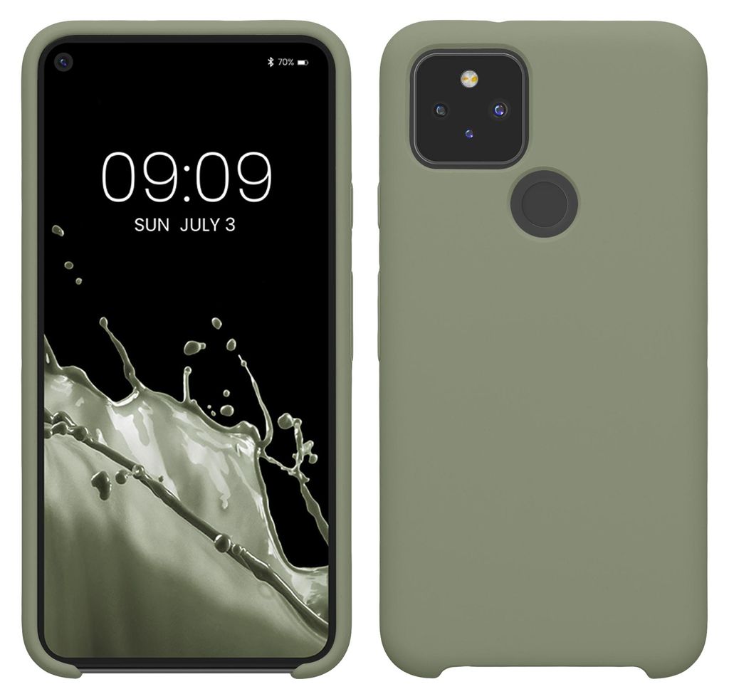 kwmobile Handyhülle für Google Pixel 5 Hülle - Case Silikon Produktbild 