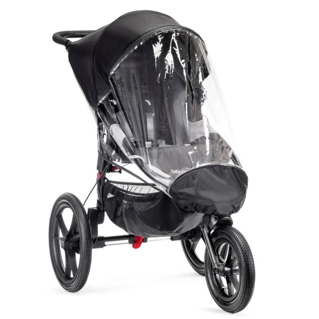 Habillage pluie Baby Jogger Summit X3 transparent pour poussette sport