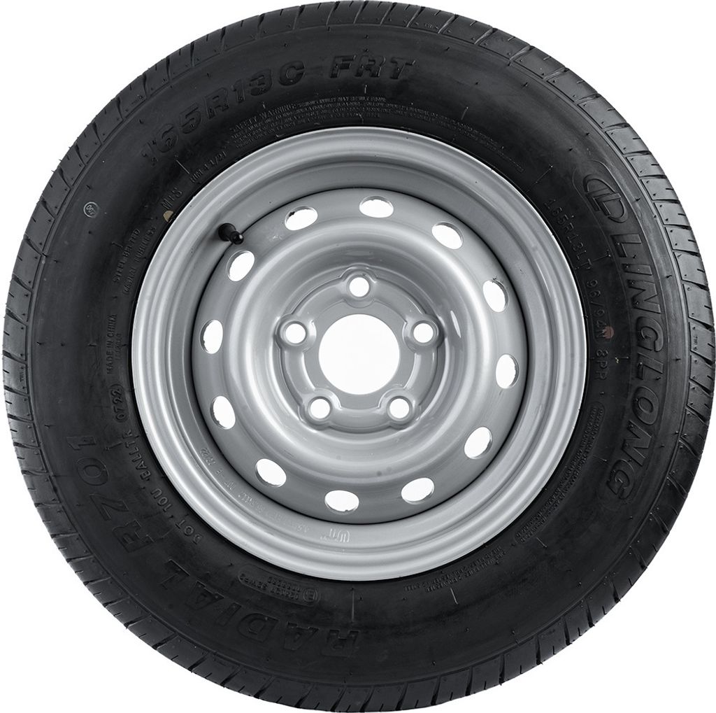 UNITRAILER 2er Set Anhänger Kompletträder 165/80 R13C für Produktbild 