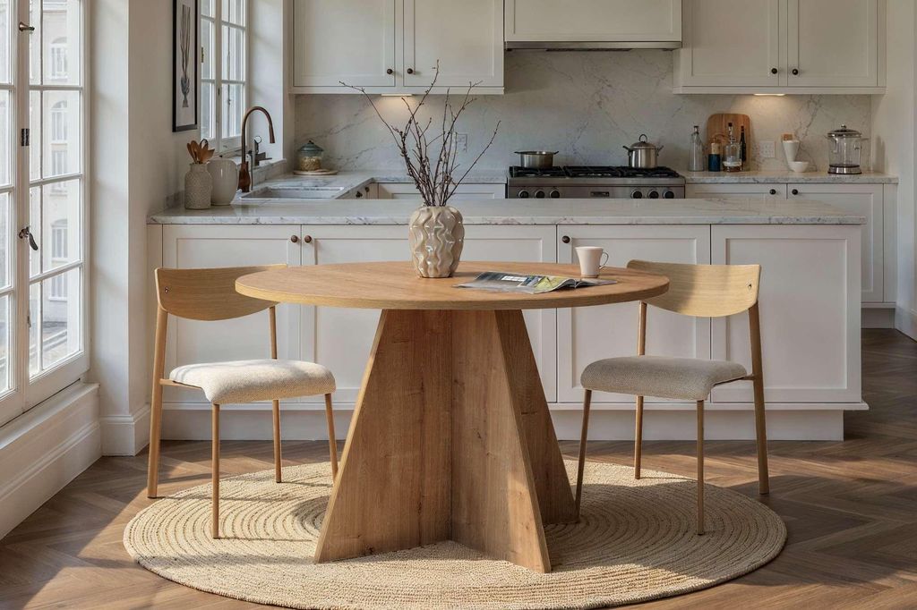 Skye Decor, Virella - Rovere Zaffiro, Tavolo da pranzo, Immagine del prodotto 