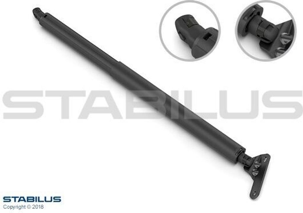 STABILUS 019164 - OE 164 740 06 45 Heckklappendämpfer für GL-Klasse (X164)