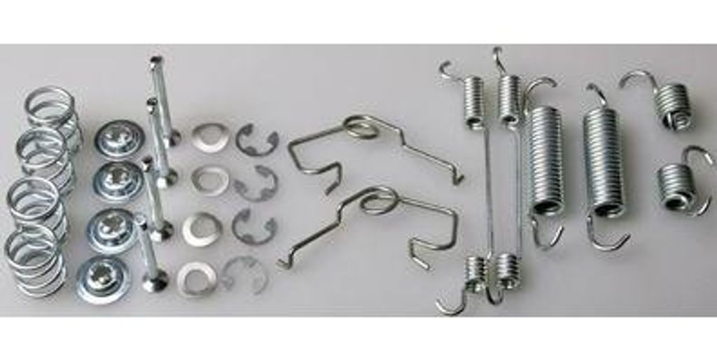 DENCKERMANN Zubehörsatz Bremsbacken Zubehörsatz Bremsbacken B160114 Hinten für FORD TRANSIT MK-5 Bus (E)