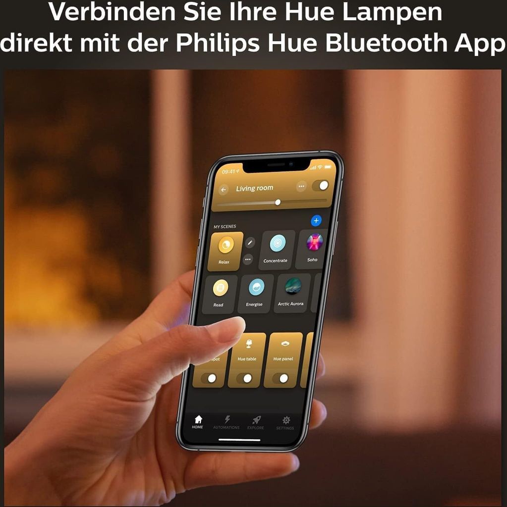 Smart Glühbirne Philips 8719514319141 60 W 9 W E27 2700k Produktbild 3