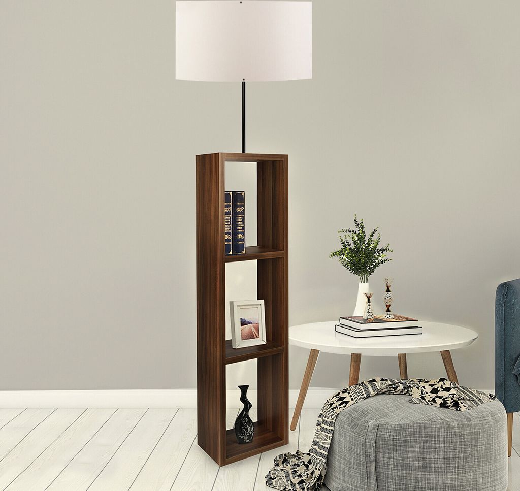 Opviq, AYD-2820, lampade da terra, crema, PVC, 21 x 38 x Immagine del prodotto 