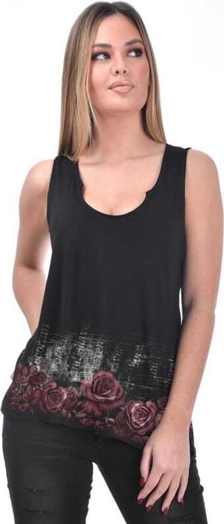 Alchemy England Top Damen Nevermore Frame Woman's Tank Top schwarz M