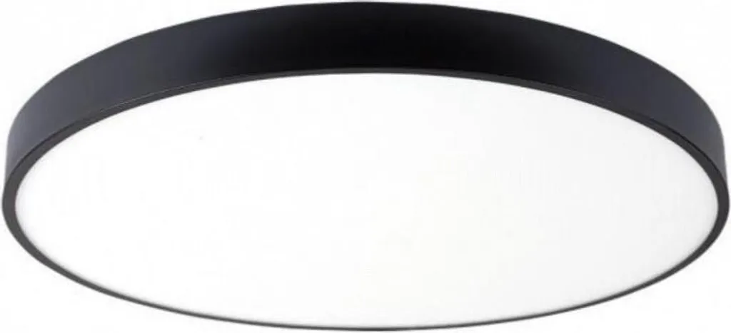 Luminaire Plafonnier LED Design Noir 40cm pour Salon et Chambre 30W