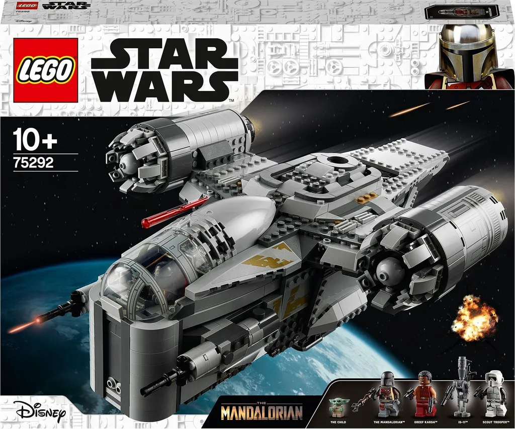 Jeu de Construction LEGO Star Wars Razor Crest Vaisseau Spatial - 29