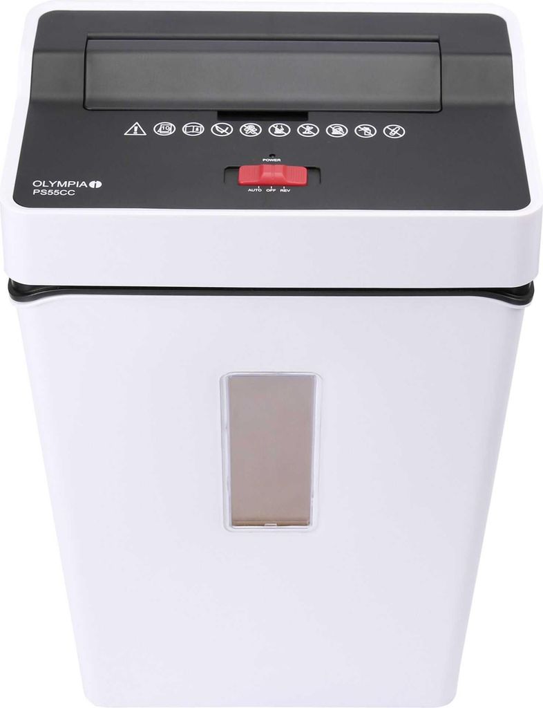 Destructeur de documents Olympia PS 55 CC blanc Image du produit 