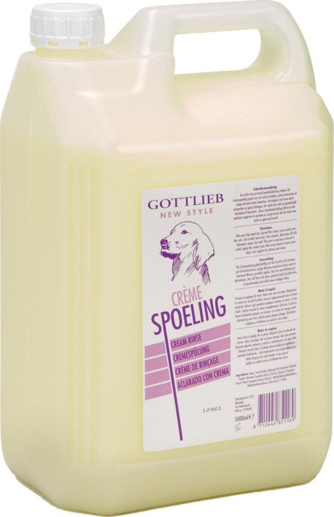 Gottlieb Hunde Cremespülung, Inhalt: 5 l Produktbild 