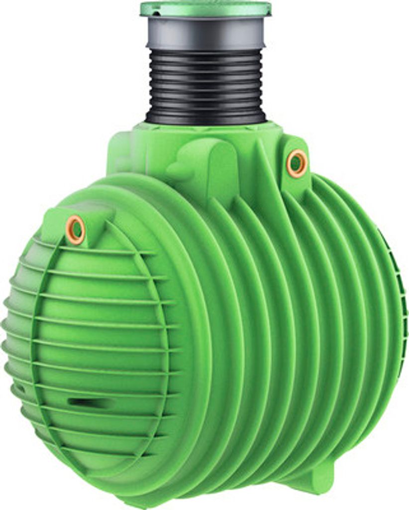 Regenwasser-Erdtank GARANTIA Gartenpaket Columbus PROline 6500 L (Lieferung Frei Bordsteinkante unabgeladen)