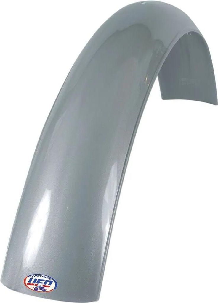Ufo Vintage Universal Mx/enduro Vorderradkotflügel Silber Silber One Size