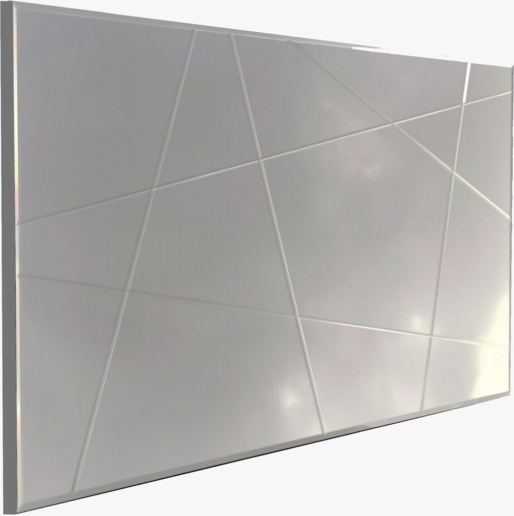 Skye Decor, A331Y, miroir mural, argent, MDF, 130 x 62 x Image du produit 
