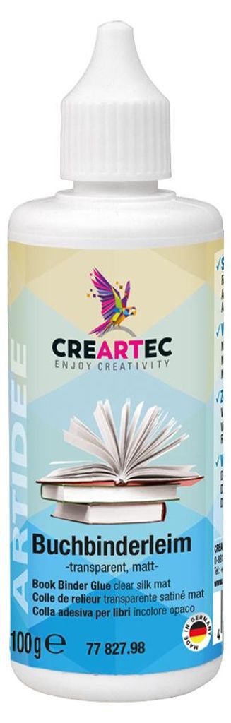 CREARTEC Buchbinderleim Matt - 100g - Ideal für Buchrücken, Produktbild 