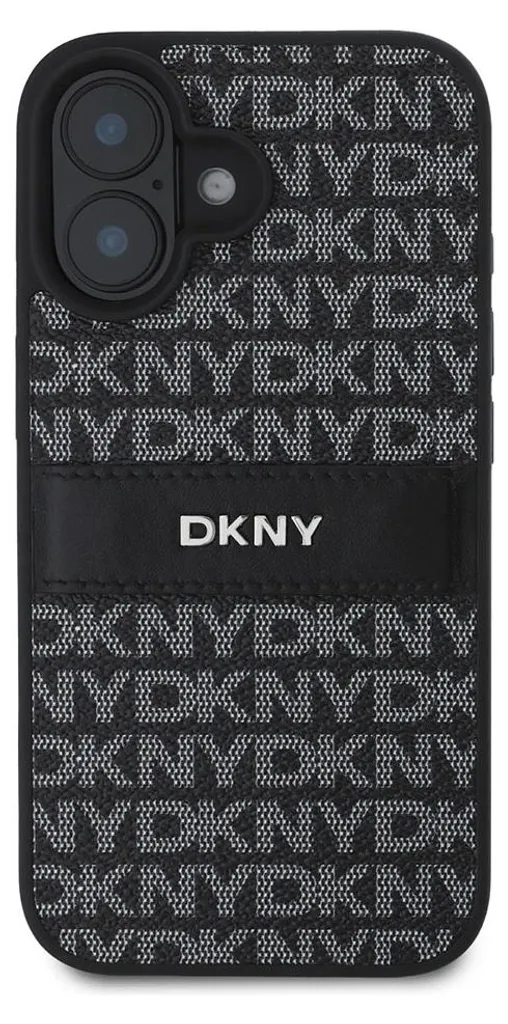 Étui pour iPhone 16 Plus DKNY - Coque de protection chic et noire