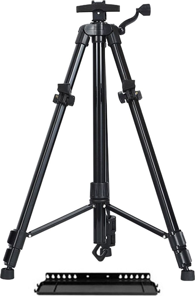Malerei Dreieck Staffelei Hand-gekurbelt Modell Einstellbare Höhe Einstellbare Hubstange Staffelei Kunst Display Stand