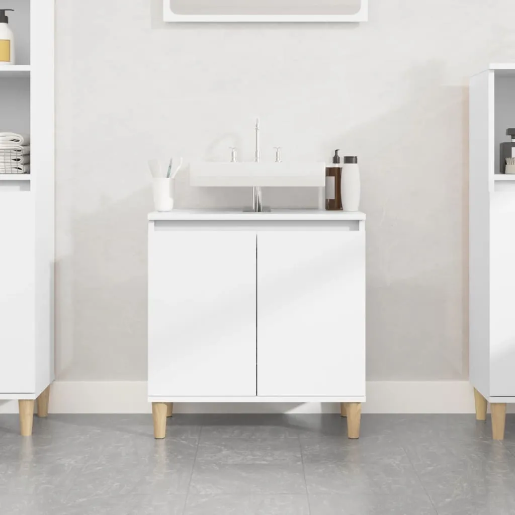 Offerta Mobile Lavabo Bianco SYFAX™ 58x33x60 cm Multistrato Robusto - 2