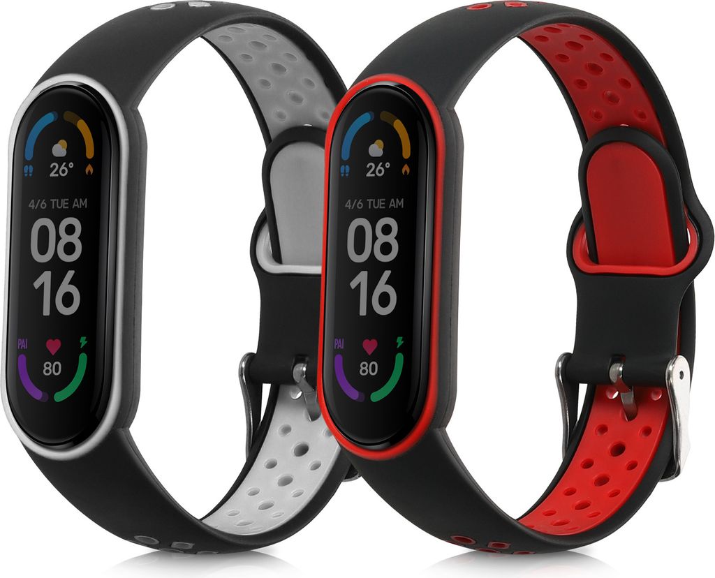 kwmobile 2x Sportarmband kompatibel mit Xiaomi Mi Smart Produktbild 