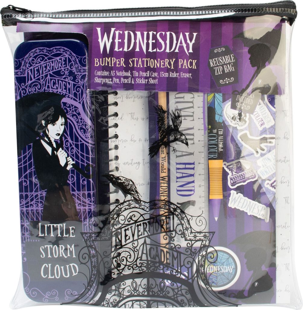 Blue Sky Studios Wednesday Schrein Set bumper Schreibset 9-teilig