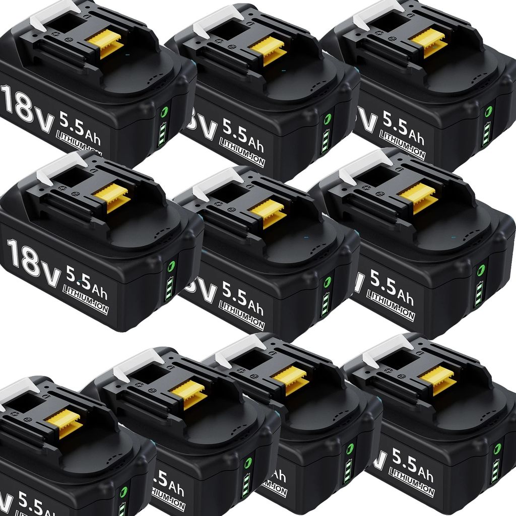 18V Li-ion akumulátor pro nářadí Makita, kapacita 5,5 Ah, Obrázek produktu 