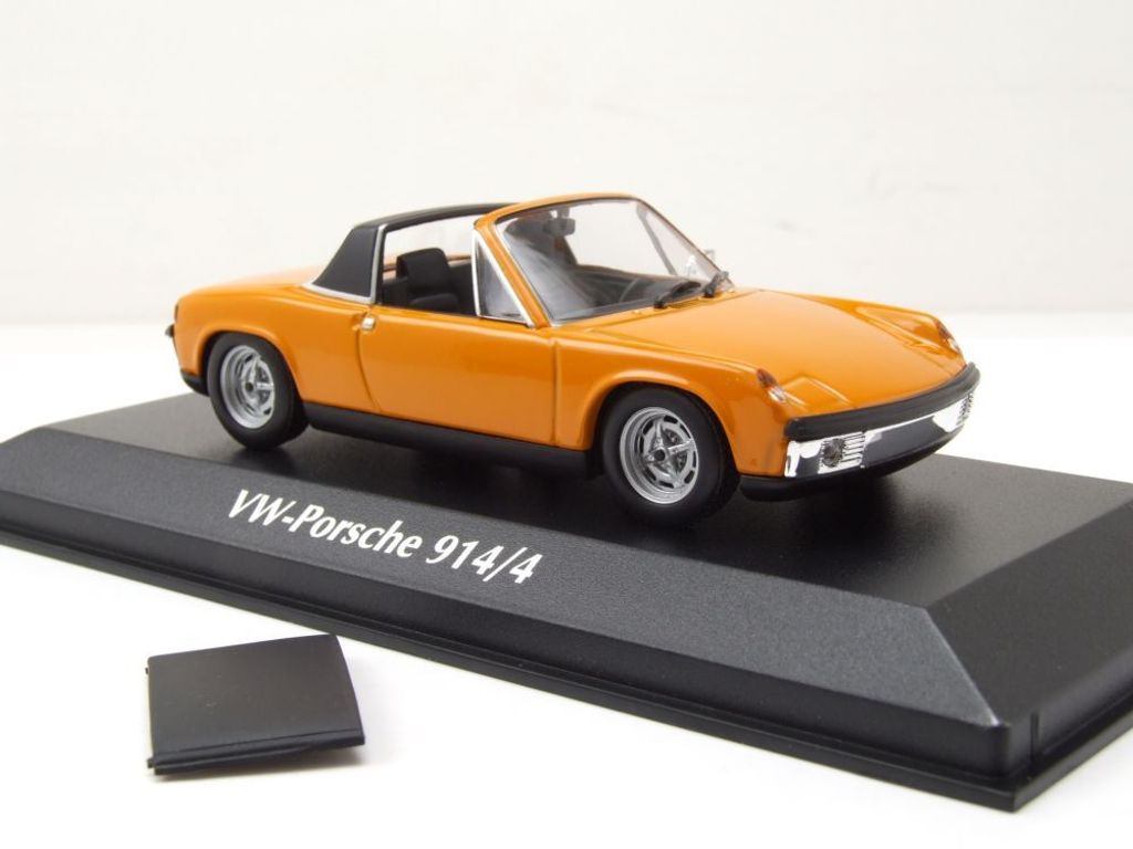 Maxichamps 940065662 VW Porsche 914/4 1972 orange 1:43 Produktbild 4