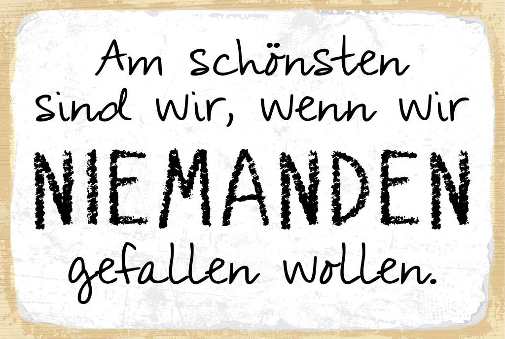 vianmo Blechschild 12x18 cm am schönsten sind wir wenn wir