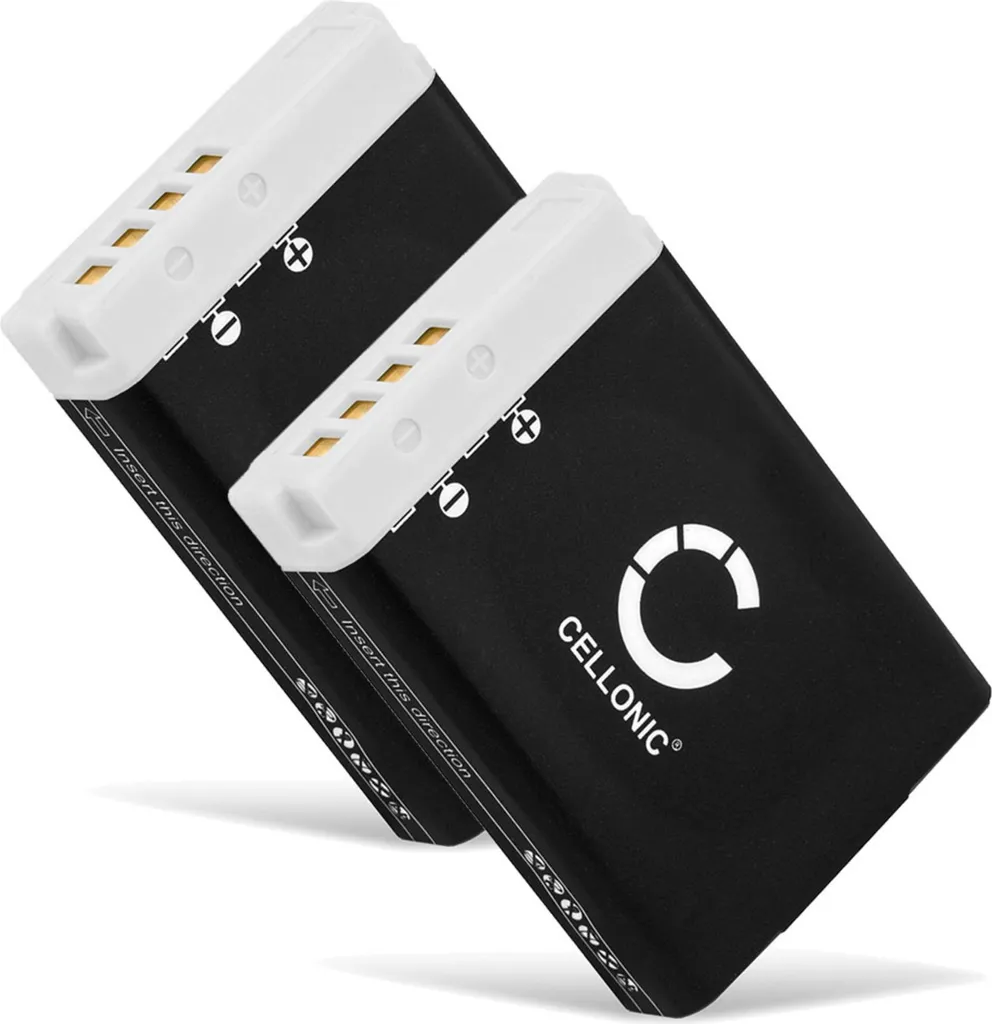Batteria Ricambio CELLONIC NB-13L per Canon SX740 HS G5 X II 2 Pezzi