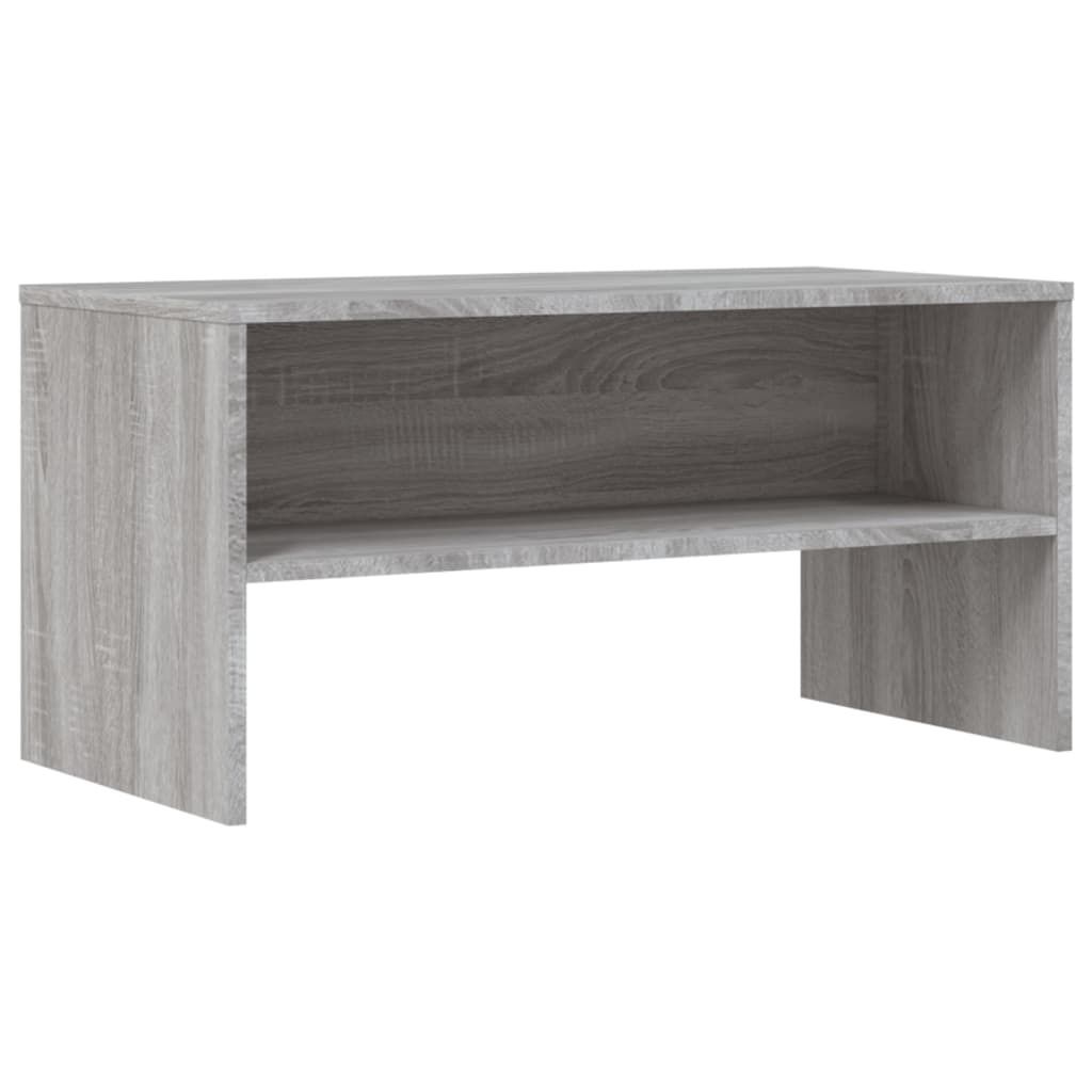 vidaXL Armoire TV Gris Sonoma 80x40x40 cm Bois composite Image du produit 