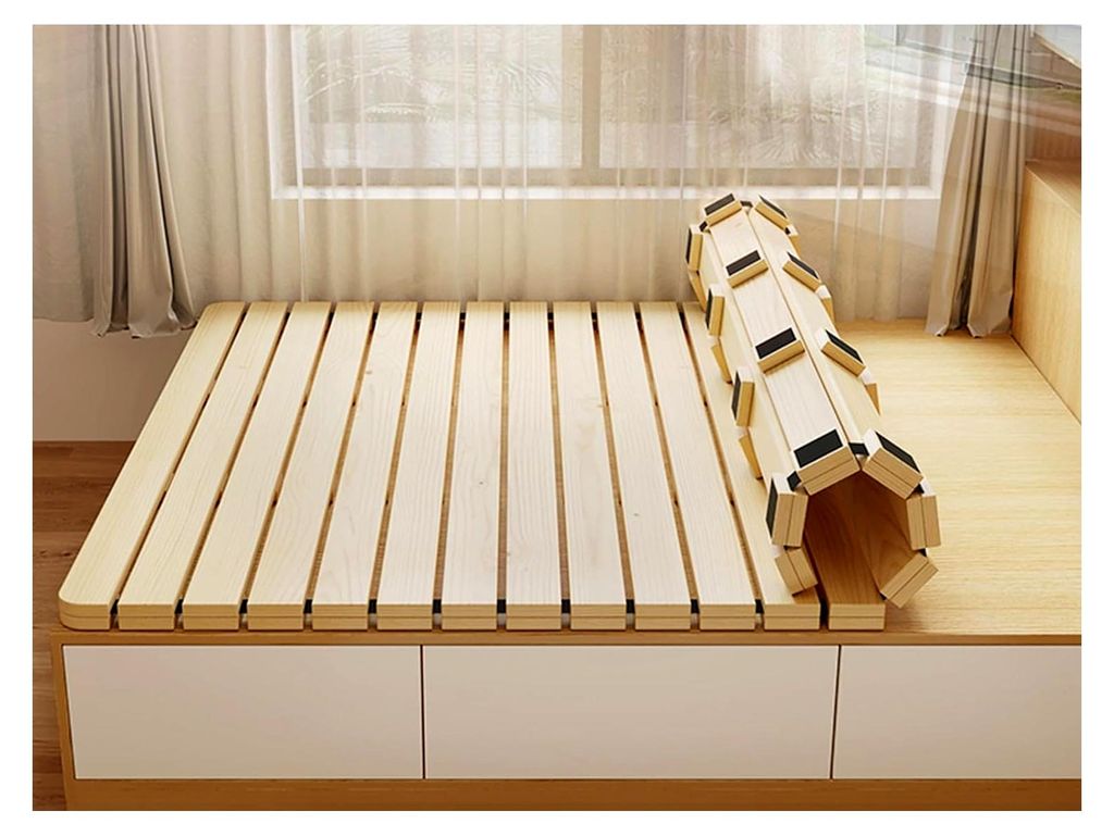 Robuste Holzlatten für verbesserte Matratzenunterstützung, geeignet für Einzel-, Doppel-, King- und Full-Size-Betten