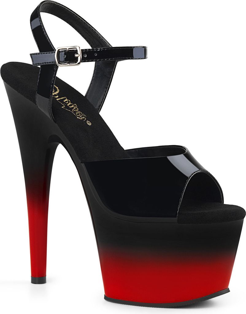 ADORE-709BR-H Damen Sandale von Pleaser, Schwarz EU 44, US Produktbild 