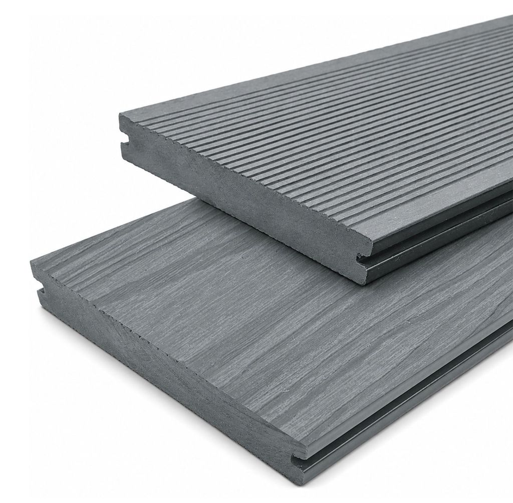 WPC Terrassendielen Massiv Handmuster Muster 20 mm x 15 cm Produktbild 