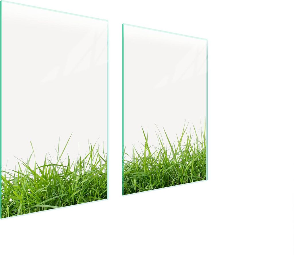 Glasschutzplatte Für Küche 65X52 Weiss