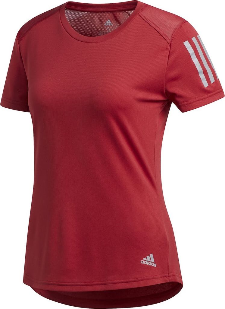 adidas Damen Own The Run Laufshirt Gr.XS active maroon