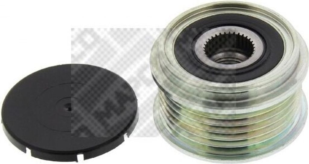 MAPCO Generatorfreilauf Riemenscheibe Lichtmaschine für RENAULT CLIO II (BB0/1/2, CB0/1/2) Ø61mm