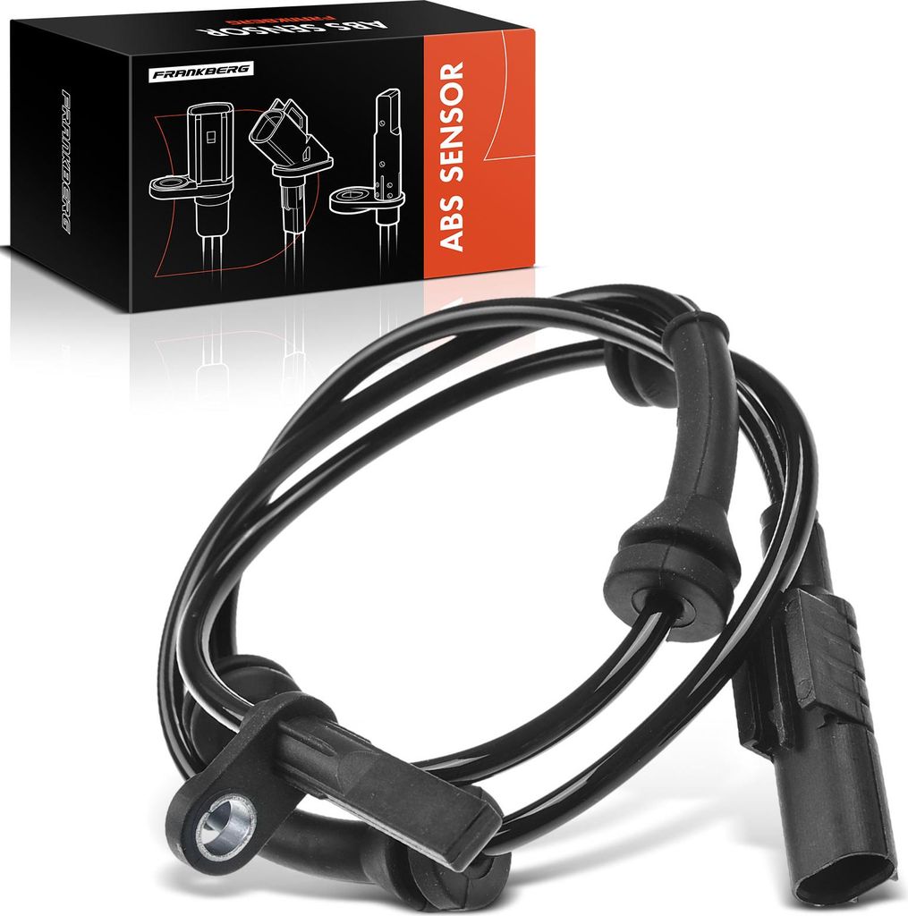 Frankberg 1x ABS Sensor Vorderachse beidseitig für Citroën Nemo Kasten Kombi Fiat Fiorino Linea Qubo Peugeot Bipper