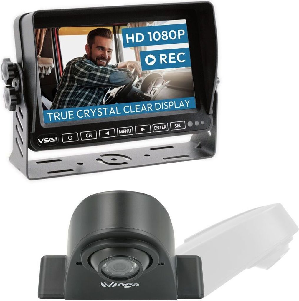 7" Rückfahrkamera Set LOGISTIK HD |  Kleintransporter-Set Produktbild 