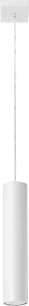 Závesné svietidlo LAGOS 1 biele 1xGU10 10W oceľ 100x8x8cm Obrázok produktu 