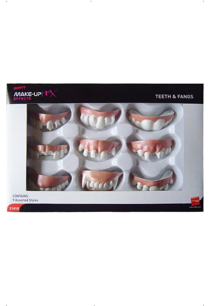Dentier set fausses dents carnaval fête de carnaval Image du produit 